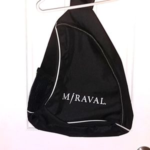 Miraval sling backpack.